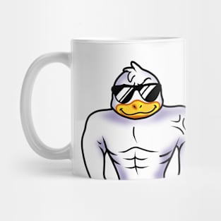 Cool Duck Buff Power Up Mug